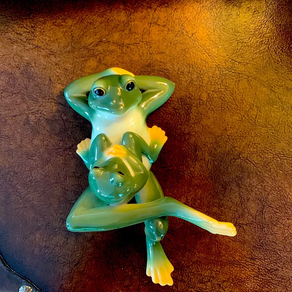 Franz father son frogs